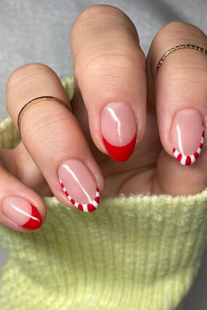 French Candy Nail Design